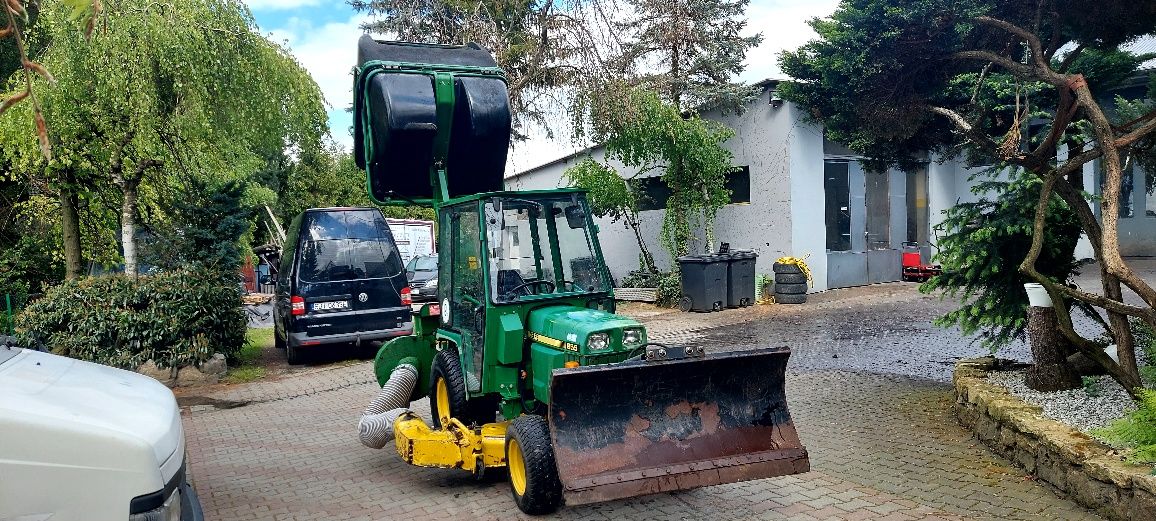 Traktor 4x4 john deere855 pług,kosisko,wsp kierownicy,automat hydrosta