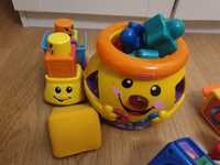 Zestaw paka edukacyjne zabawki sensoryczne dla dziecka Fisher price p