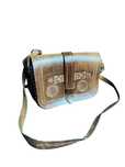 Avant Garde Patterned Real Leather Retro Bag Wzorzysta torba skórzana