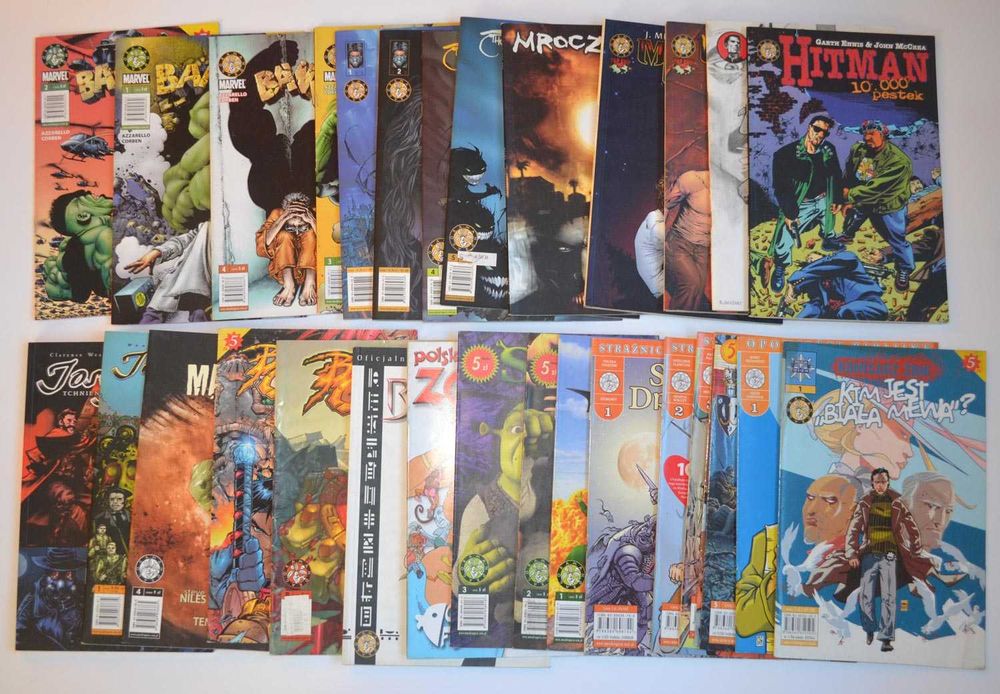 Mandragora komiksy Wolverine Hulk Lobo Ghost Rider Venom Fury...