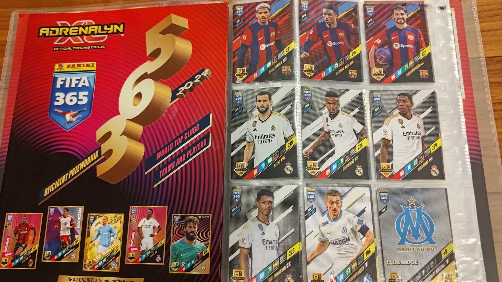 Karty Panini Album Fifa 365 - 2024 + 100 kart
