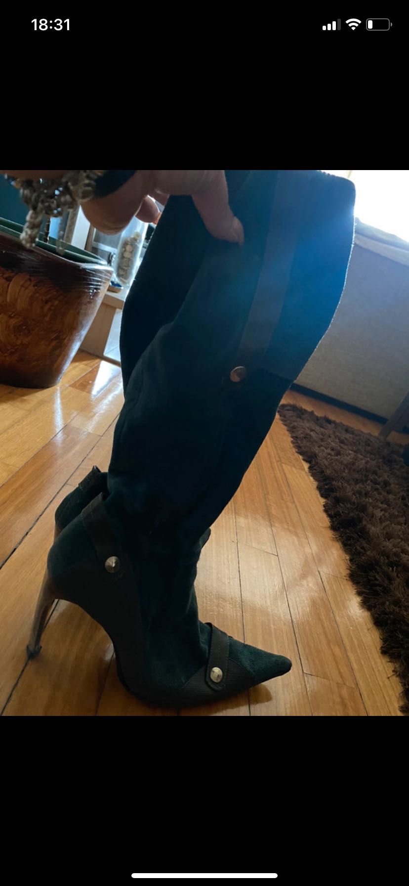 Botas de cano alto