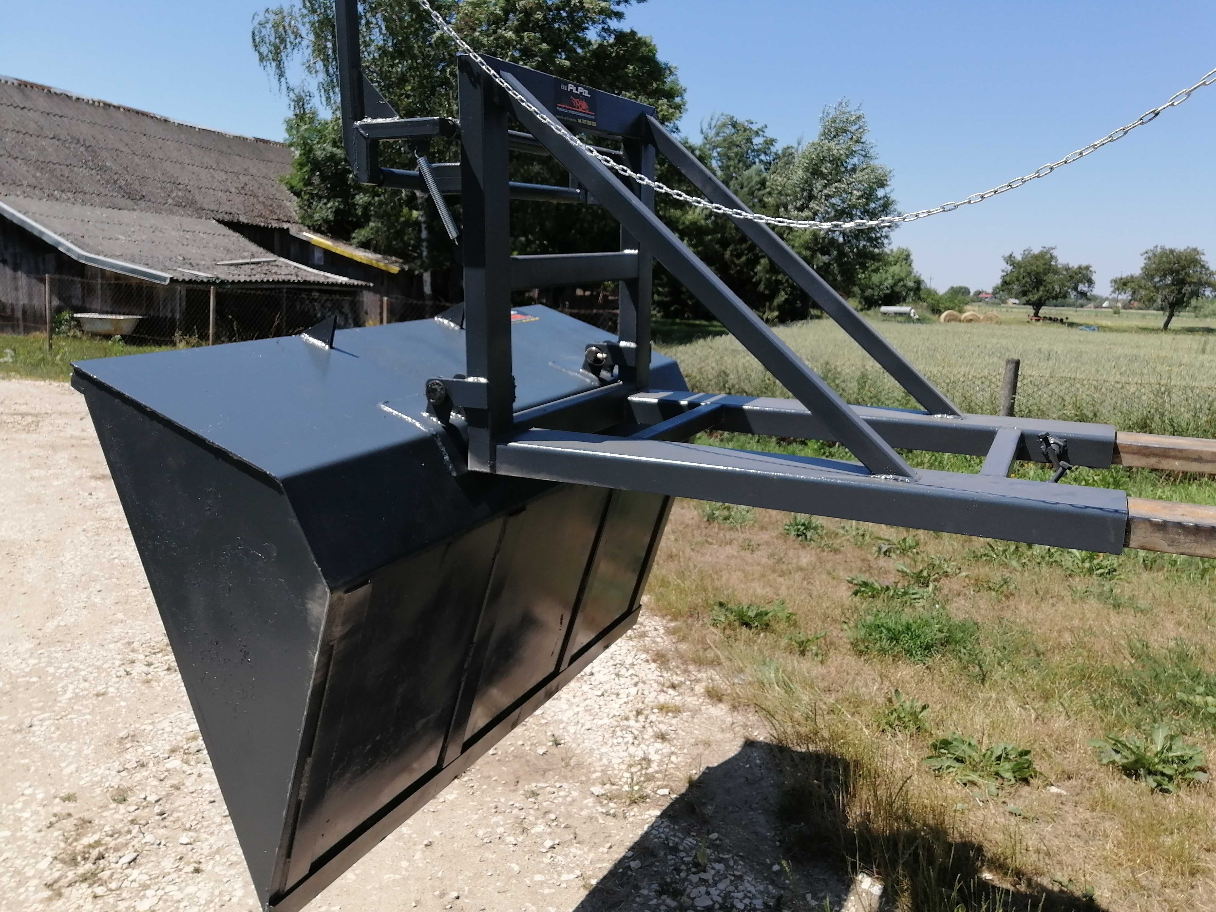 Łycha z Kiprem, szufla na widły, łycha do wózka widłowego