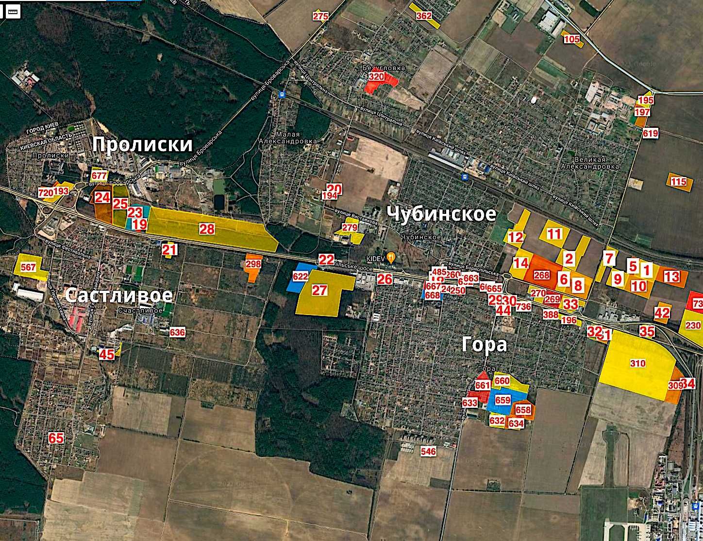 Продаж ділянки під багатоповерхове житло, комерцію, за 10 км від Києва