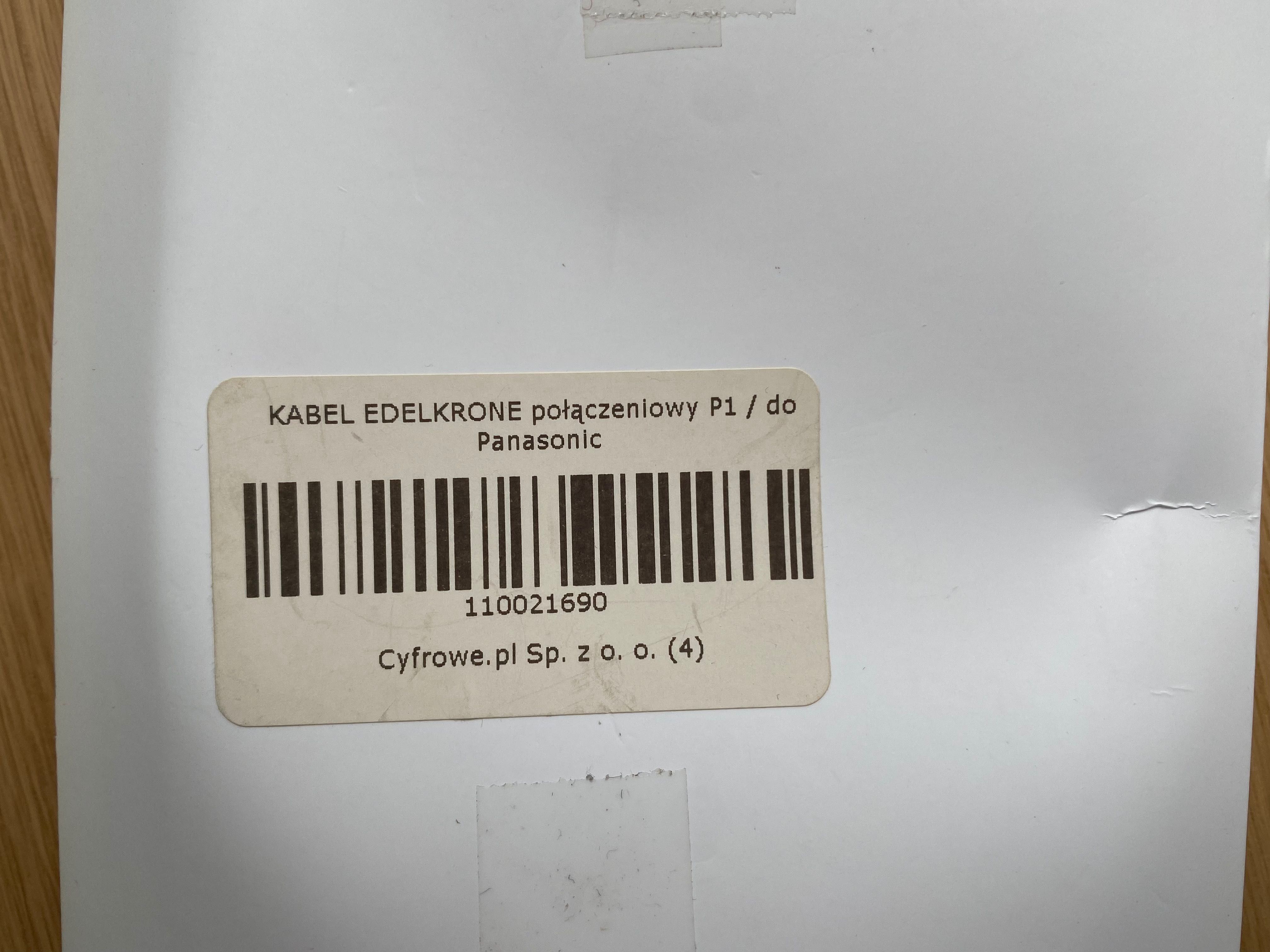 Kabel Edelkrone P1 (dla Panasonic)