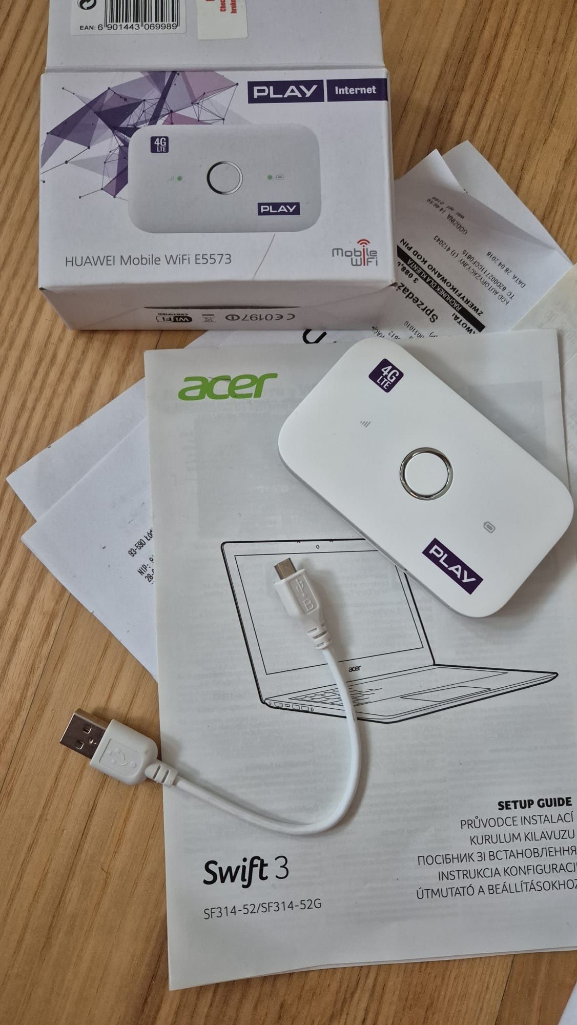 Laptop Acer Swift 3 SF314-52G