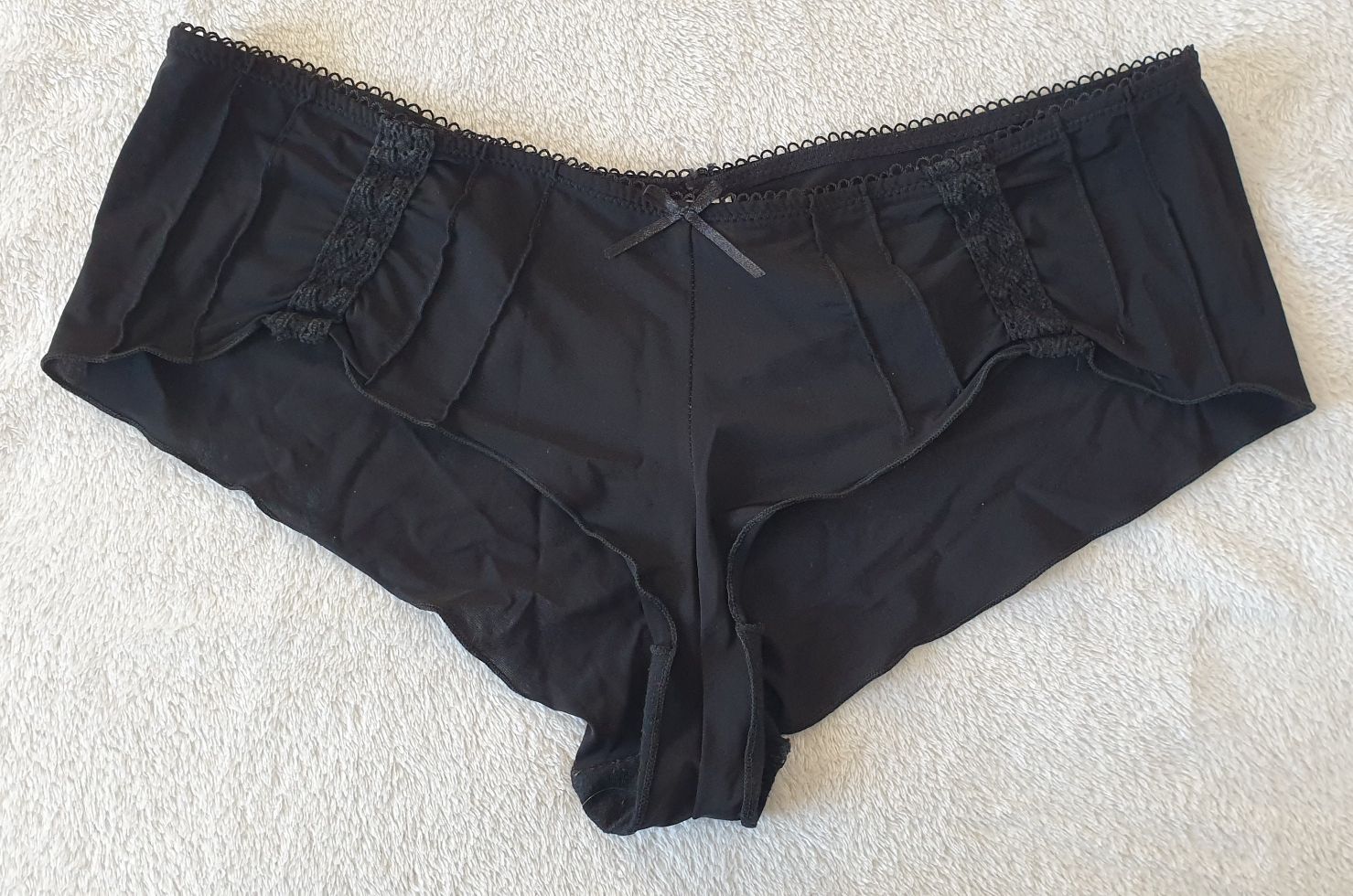 Majtki Damskie Czarne XL