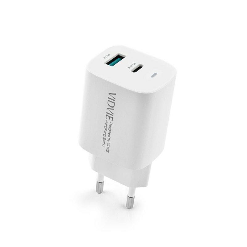 Ładowarka do IPhone 20W + kabel PLE248 Biała IPhone 14PRO 13PRO 12PRO