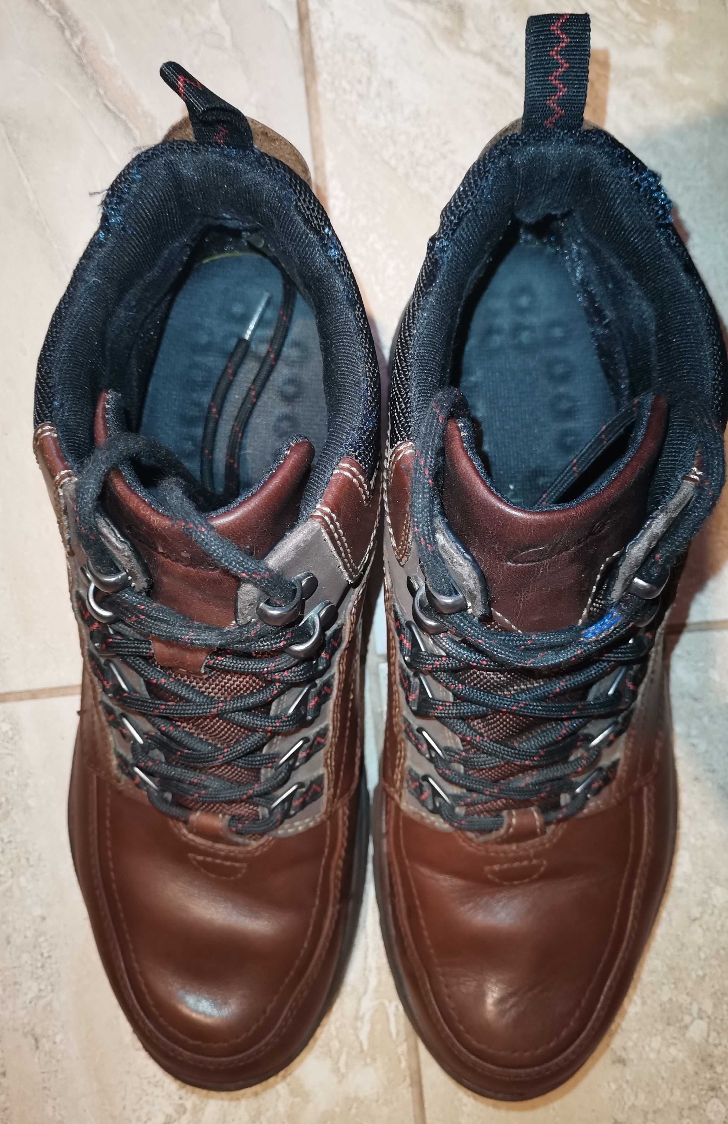 Черевики чоловічі коричневі Clarks (по устілці- 30÷30,5см) 46 розмір