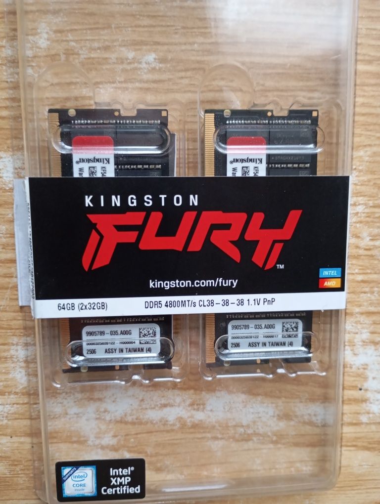 Оперативка ddr5 (64gb).
