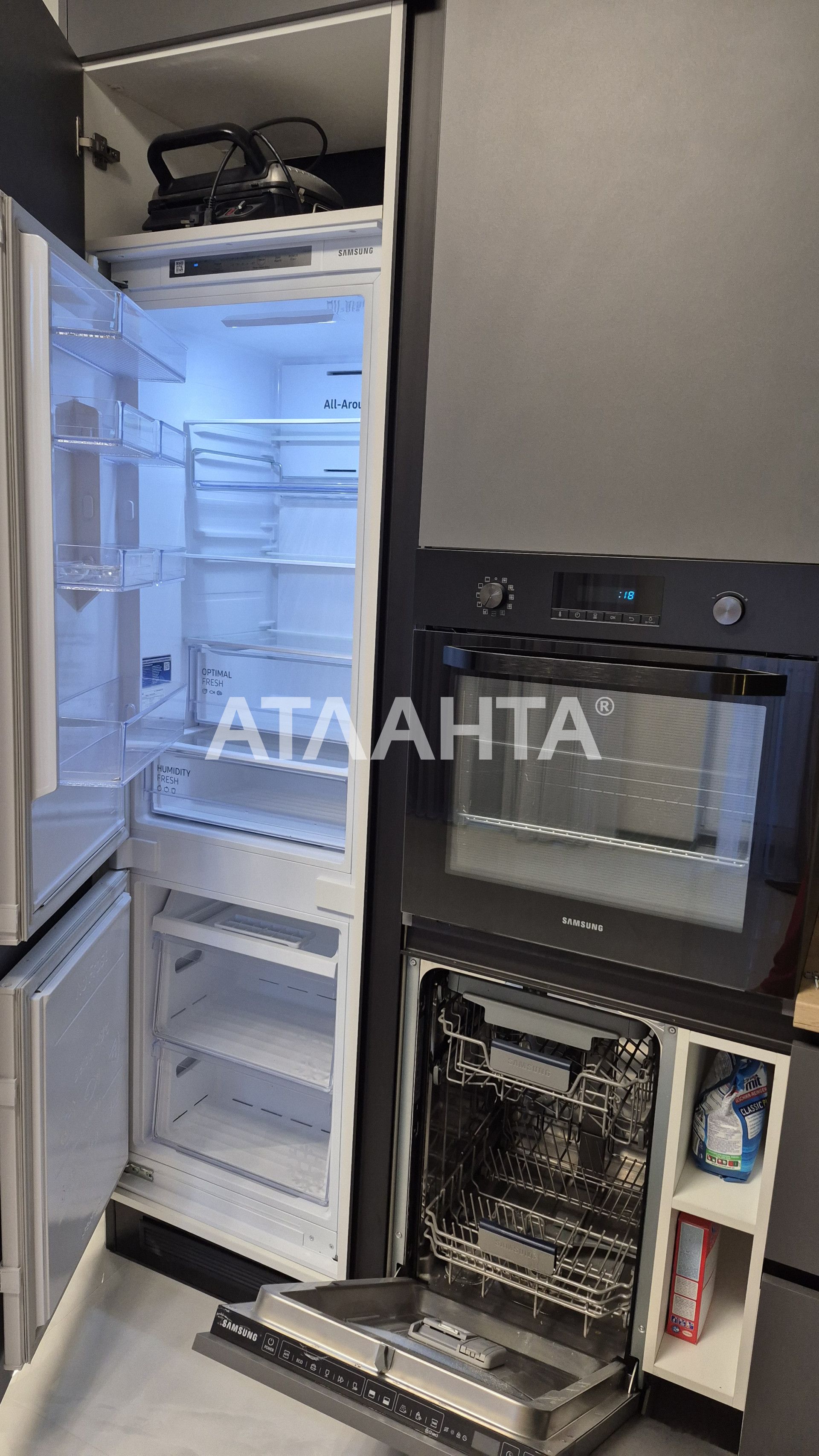 Квартира с Ремонтом, Мебелью, Техникой в новострое Фонтан Адмиральский