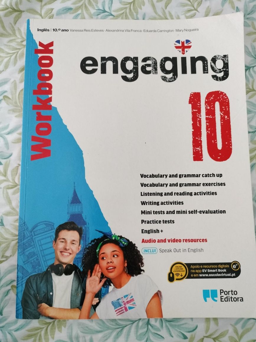 Caderno actividade engaging 10