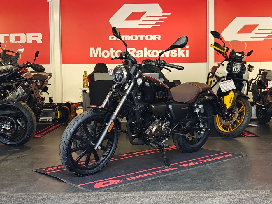 QJMOTOR SRV 125 I Moto Rakowski I Transport w dowolne miejsce w Polsce