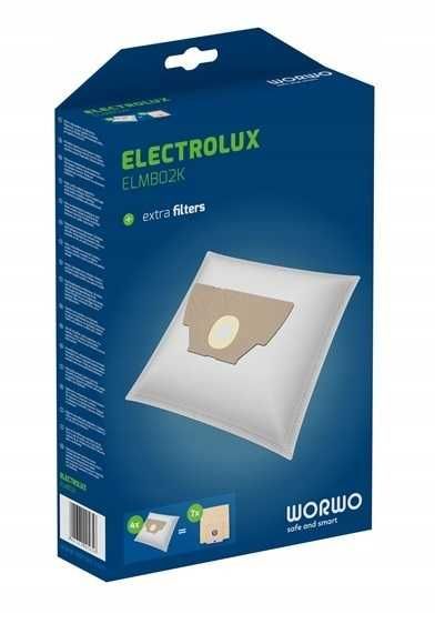 Worki do odkurzacza 12 szt ELECTROLUX E 44 Mondo Chameleon + Filtry