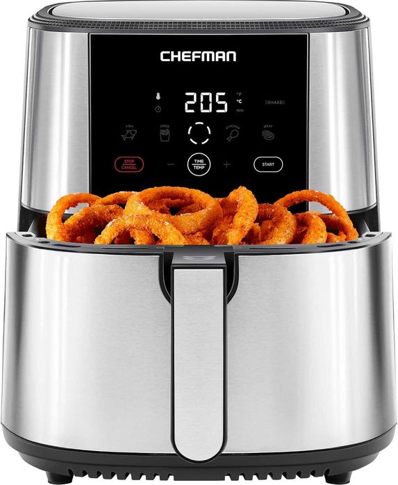 Chefman TurboFry frytkownica na gorące powietrze, rozmiar XL 7,6 l,