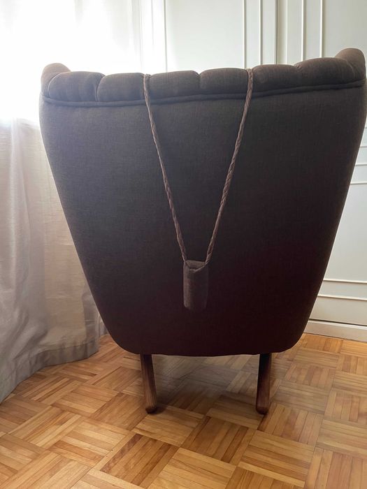 Svend Skipper model 91  - Cadeirão de braços e repousa-pés