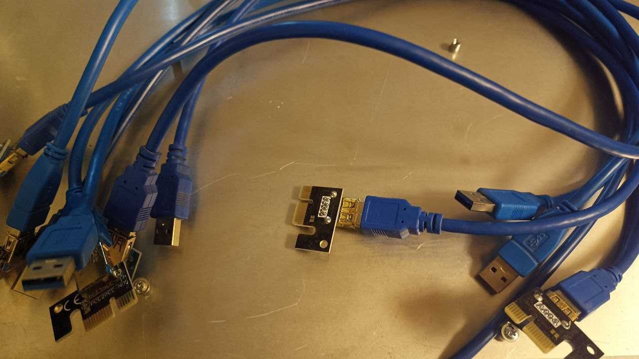 Riser 009S PCI-E 1x-16x USB 3.0 SATA - 10 SZT