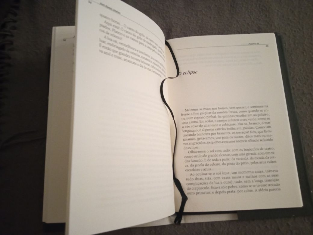 Livro" Platero e Eu" Prémio Nobel Novo