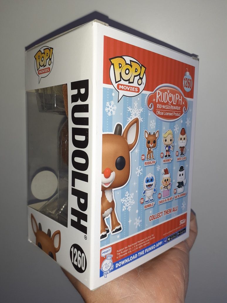 Rudolph Flocked Exclusive 1260