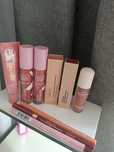 Mega zestaw do ust Inglot glazed Kylie Cosmetics faceboom Eveline inne