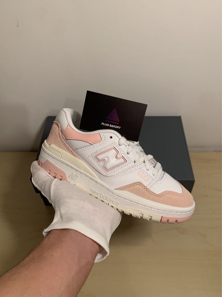 New Balance 550 White Pink