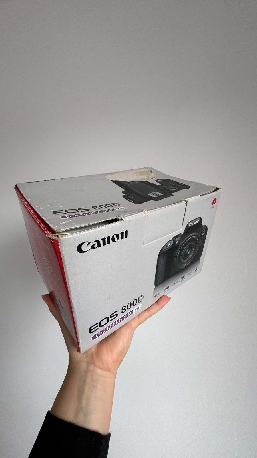 Canon 800D + objetivas