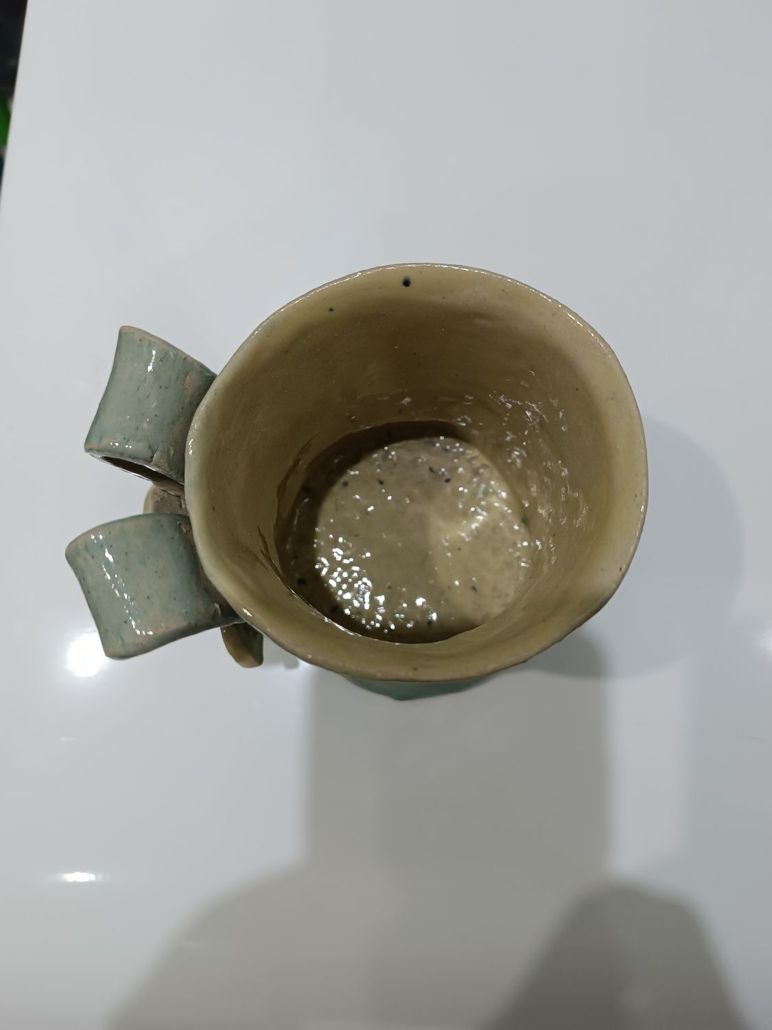 Kubek ceramiczny ręcznie robiony