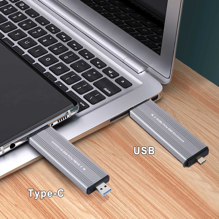 Кейс для SSD M2 nwme sata карман 10Gbps(NVMe)