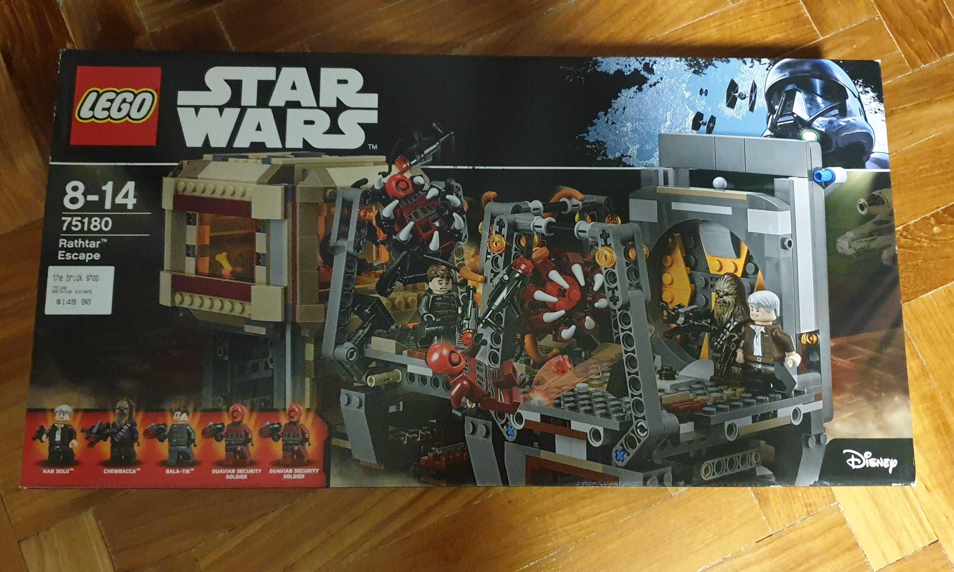 NOWY zestaw LEGO Star Wars 75180 - Ucieczka Rathtara - codziennie
