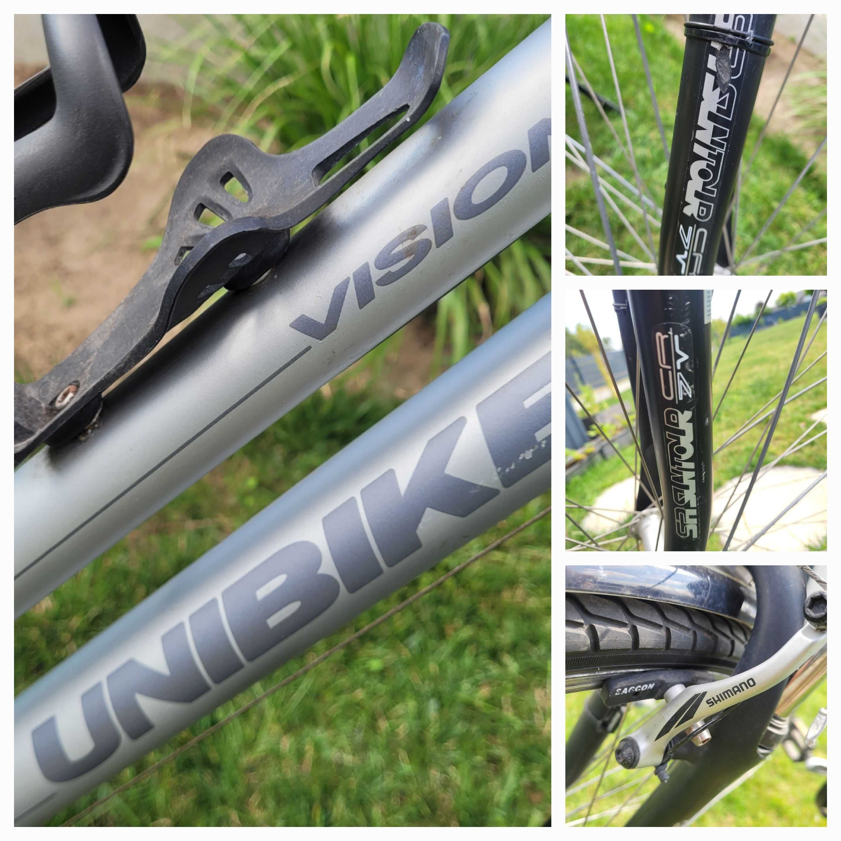 Dwa rowery Unibike Vision GTS i LDS męski i damski