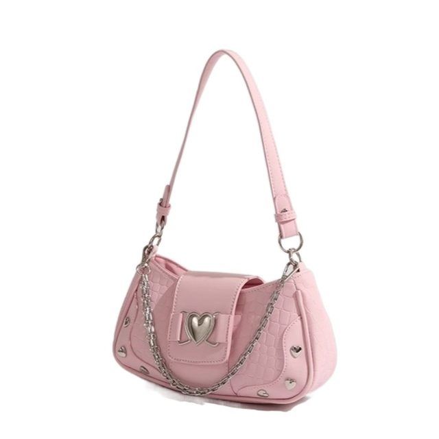 Рожева сумка стильна