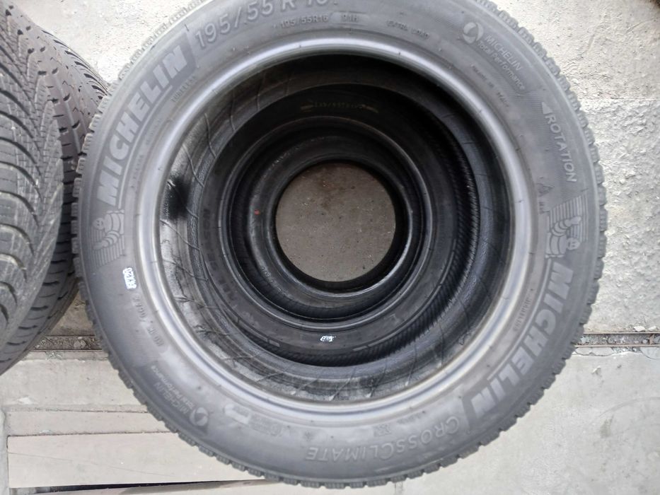 A187. MICHELIN CROSS CLIMATE 195/55/16 opona pojedyncza