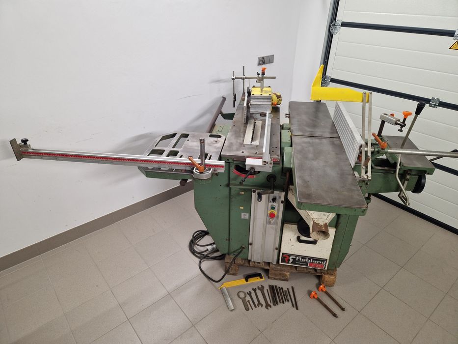 Wieloczynnościowa Wyrówniarka Grubościówka Piła Frezarka Wiertarka