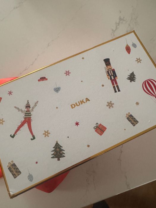 Filiżanki świąteczne DUKA LYCKLIG 200 ml 2 szt. porcelanowe