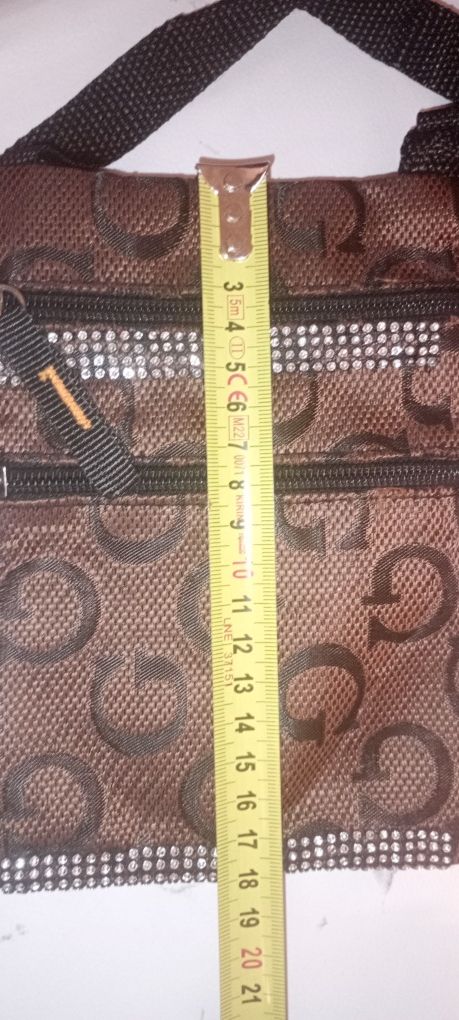 Torebka damska listonoszka etui na telefon na dokumenty