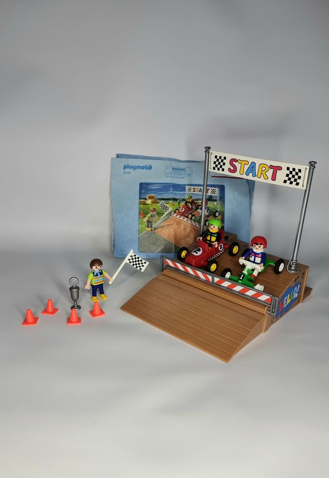 Zestaw Playmobil 4141 Wyścigi gokartów