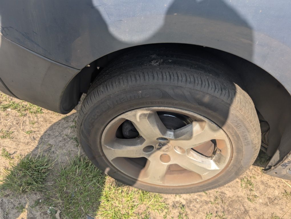 Alufelgi felgi aluminiowe 4x108 z oponami 215/55r16 citroen peugeot