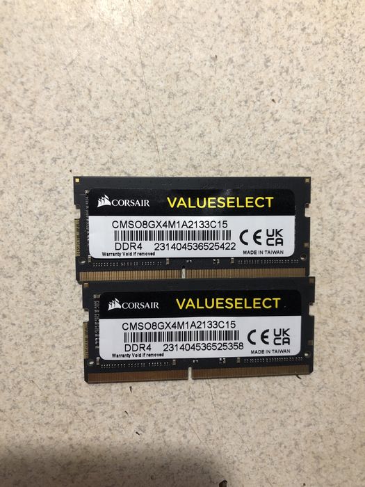 Оперативна пам’ять для ноутбука ДДР4 8гб 2133Мгц