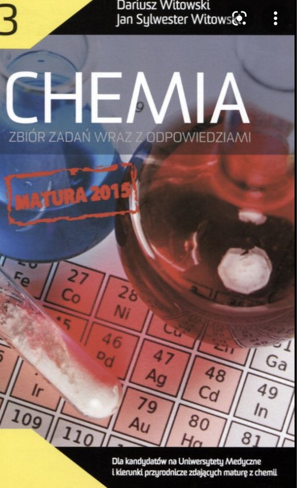 Zbior zadan chemia Witowski matura z chemii 3