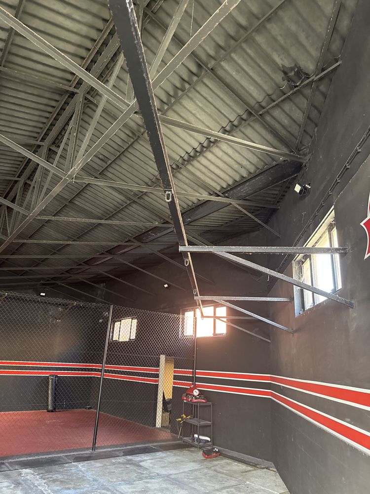 2 suportes de sacos de boxe parede!