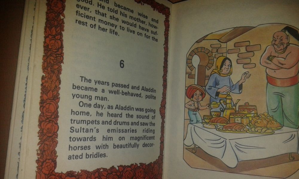 Język angielski - Bonny Books - "Aladdin and the Lamp"