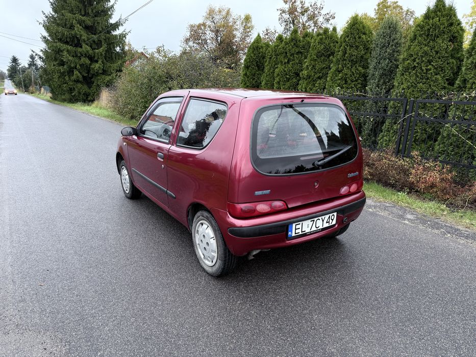 Fiat Seicento_1.1 LPG_2003r_Niski przebieg_Nowy przeglad