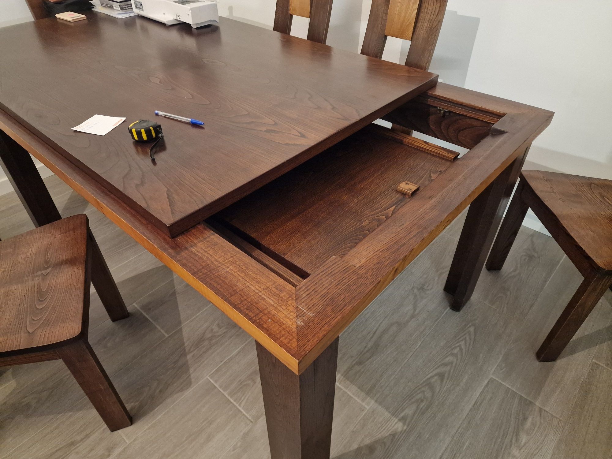 Mesa Sala Madeira Extensivel