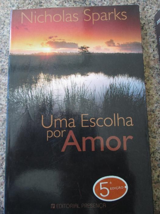 5 livros do autor Nicholas Sparks