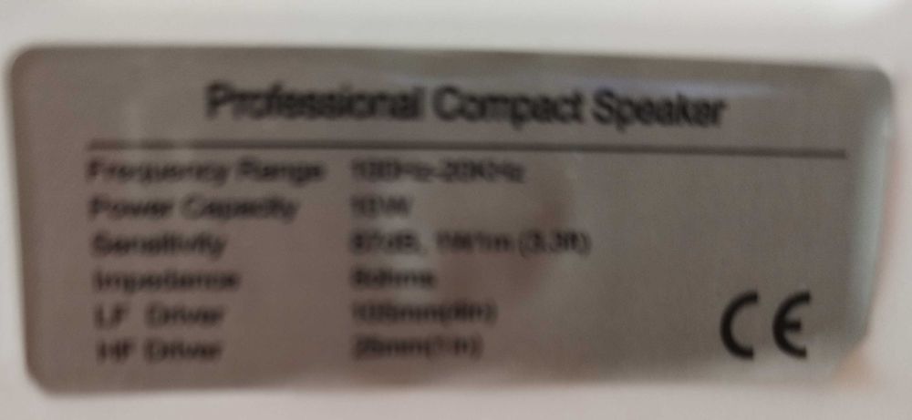 Colunas de Som com Suporte Parede Novas a Estrear