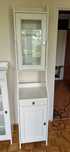 szafka łazienkowa IKEA biała lite drewno 42x42x197