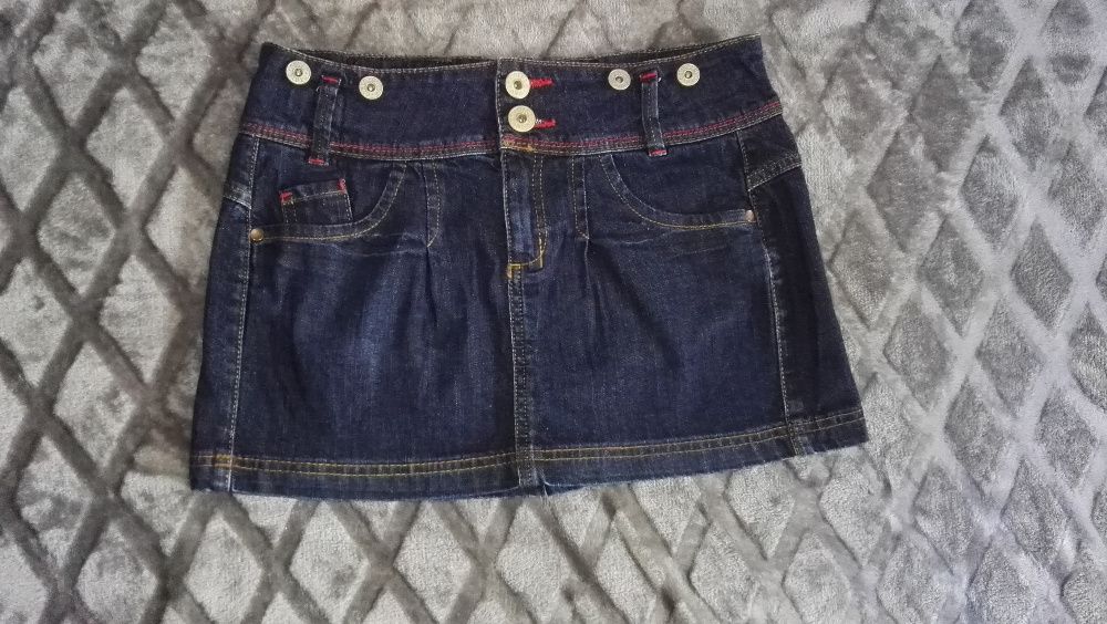 Джинсовая мини юбка для девочки 11-12 лет,рост 152см от Zara Kids.