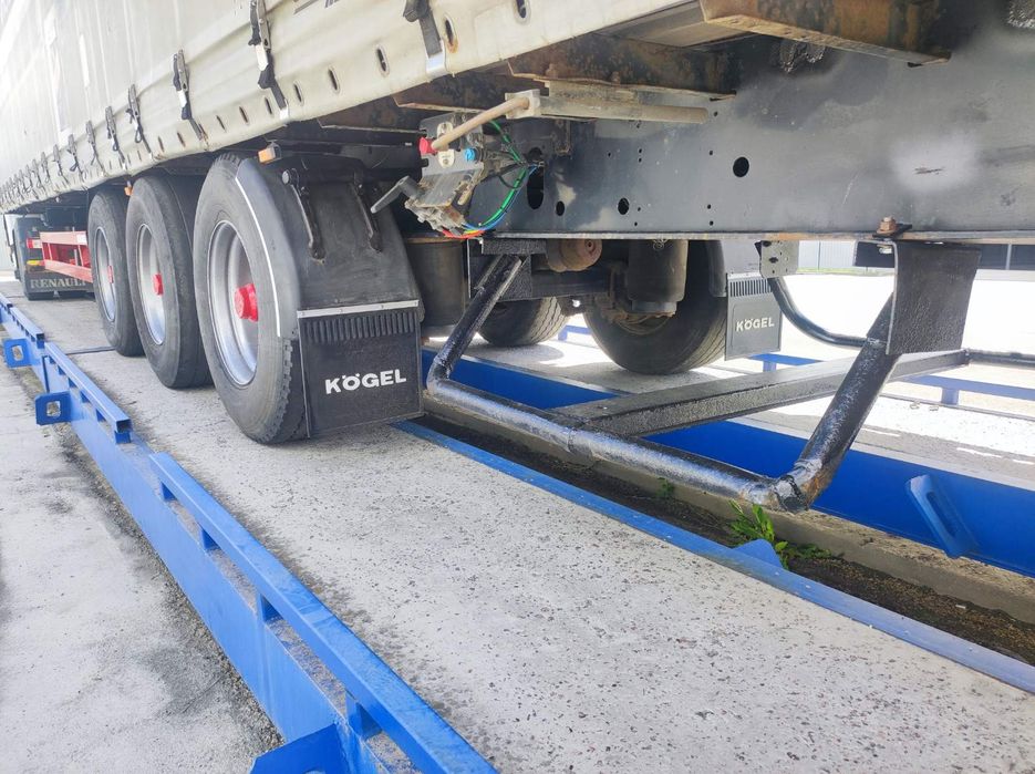 Штора полуприцеп когель площадка соломовоз лісовоз переобладнання