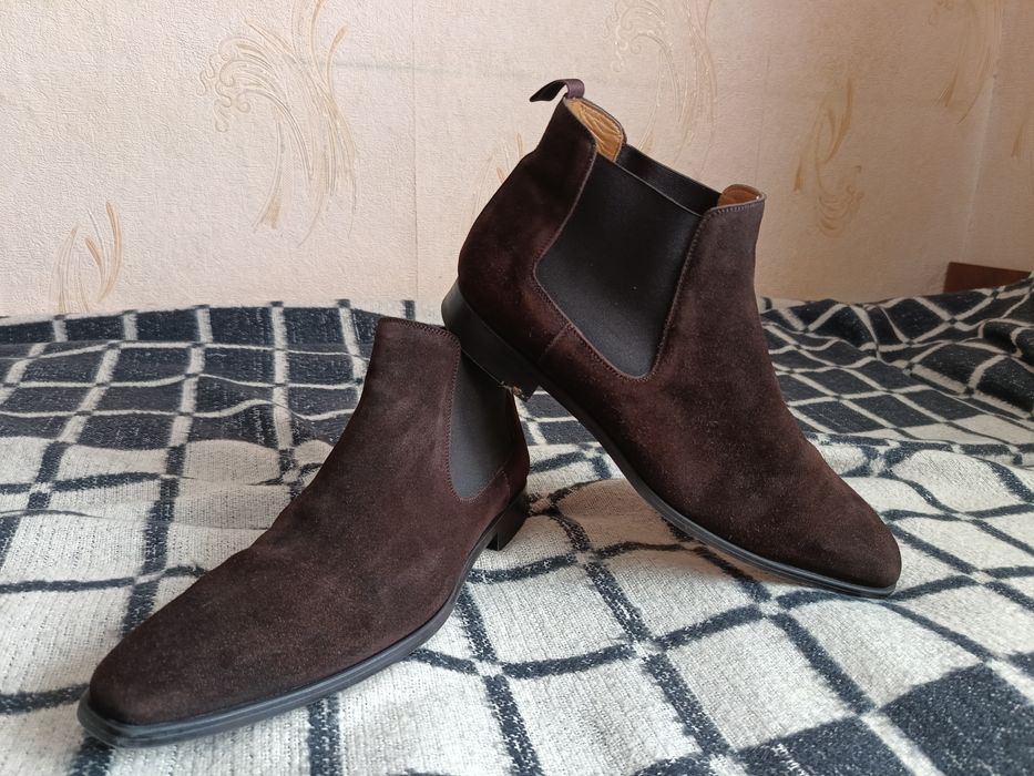Черевики челсі Magnanni Suede Chelsea Boot