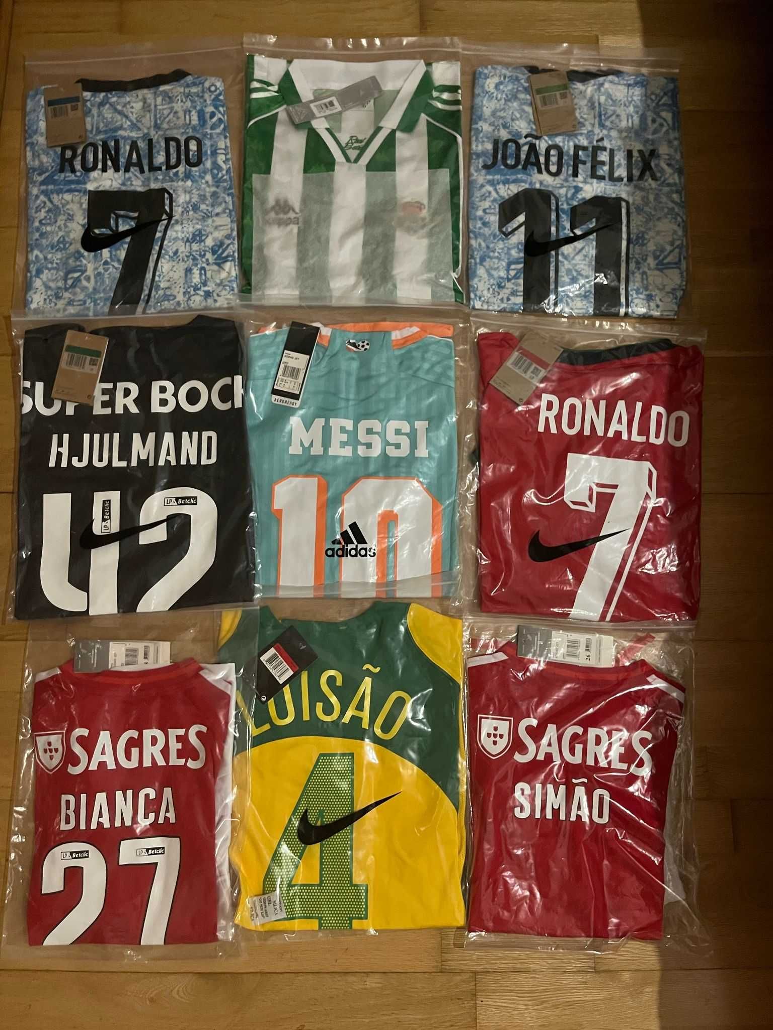 Camisolas de Futebol, 20€ cada